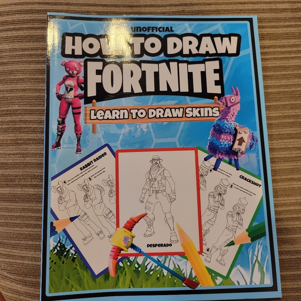 How To Draw Fortnite Book